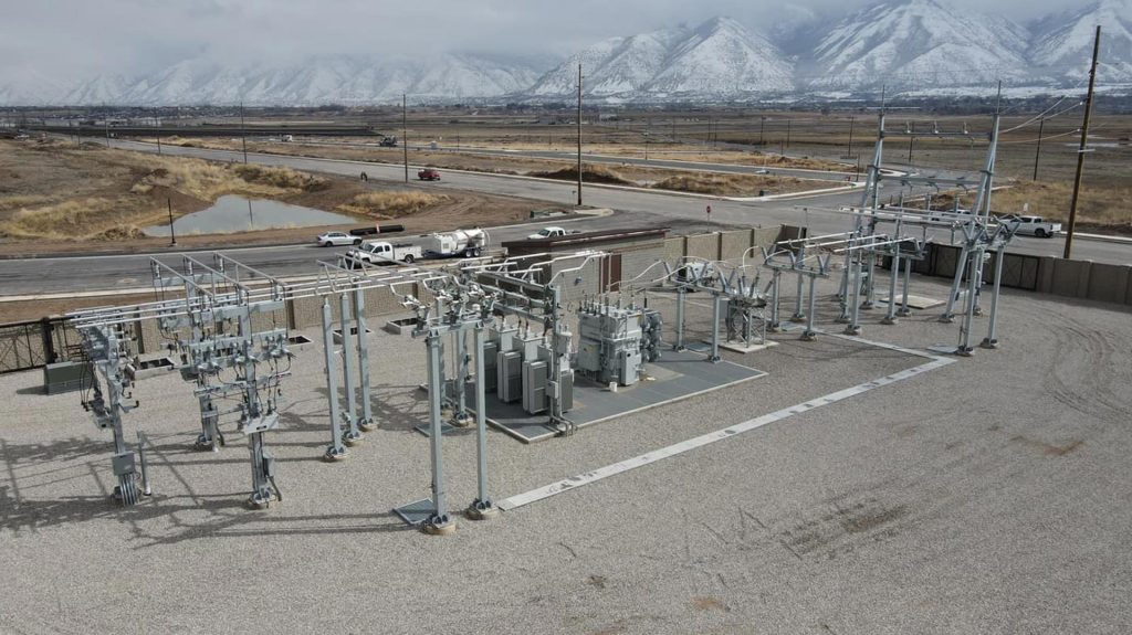 Central Utah Municipal Substation banner